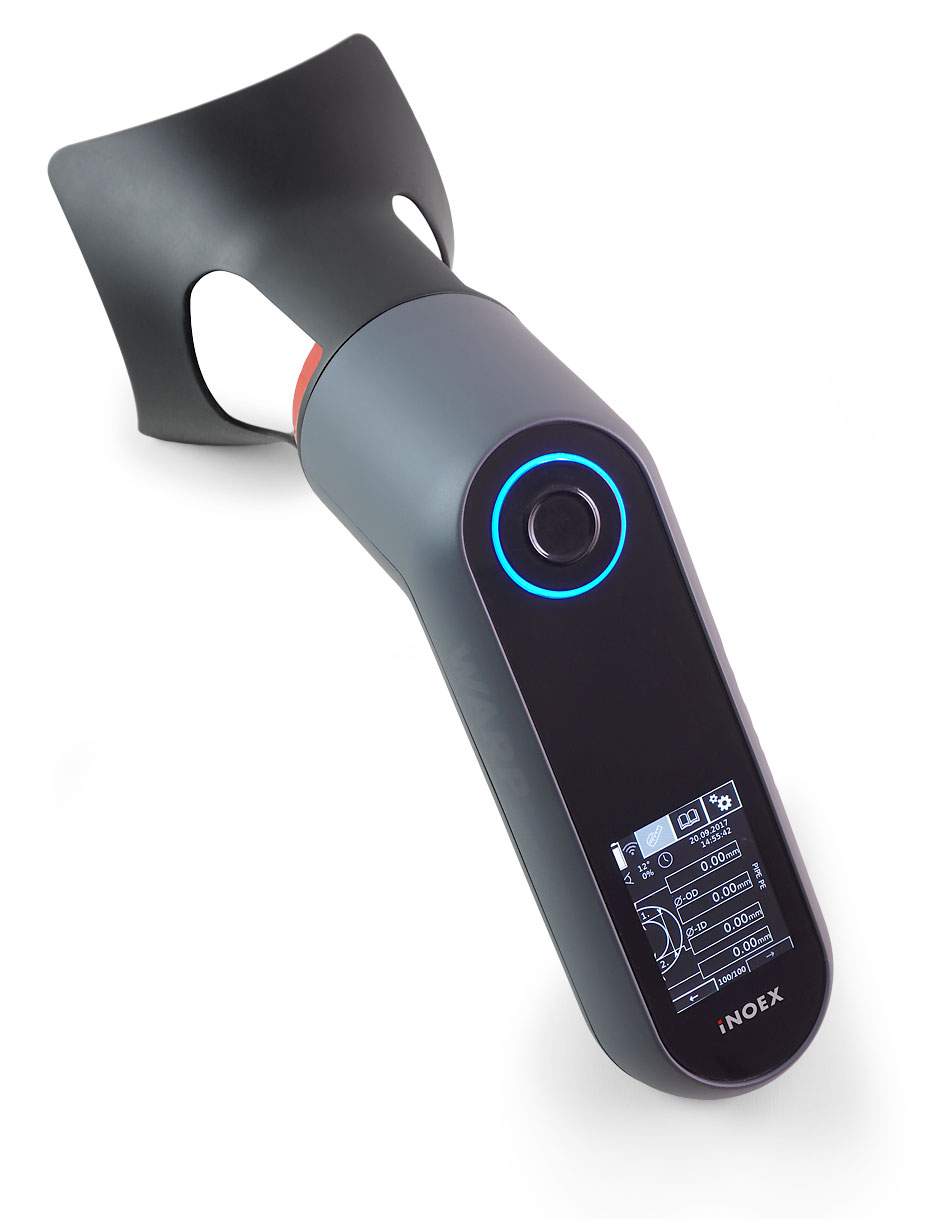 Produktdesign für iNOEX Messgerät Warp portable